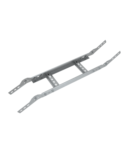 Вертикальный шарнирный угол 100х500х1,2 мм КМ-Профиль (LSHL100-500-1.2) в Коврове Аксессуары для лотков Pintop.ru