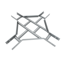 Х-разветвитель лестничный 80х150х1,2 мм "Быстрый монтаж" HD85 КМ-профиль (LXDS80-150-1.2 HD85)