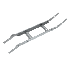 Вертикальный шарнирный угол 100х400х1,2 мм "Быстрый монтаж" HD КМ-Профиль (LSHLS100-400-1.2 HD)