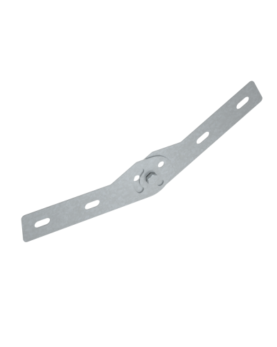 Шарнирный соединитель лестничного лотка 50 мм Быстрый монтаж HD85 КМ-профиль (LSHS1 HD85) в Коврове Аксессуары для лотков Pintop.ru