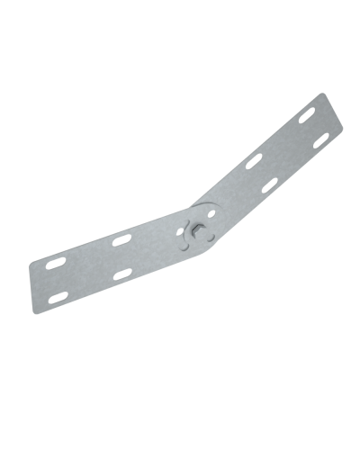 Шарнирный соединитель лестничного лотка 80 мм Быстрый монтаж КМ-Профиль (LSHS2) в Коврове Аксессуары для лотков Pintop.ru