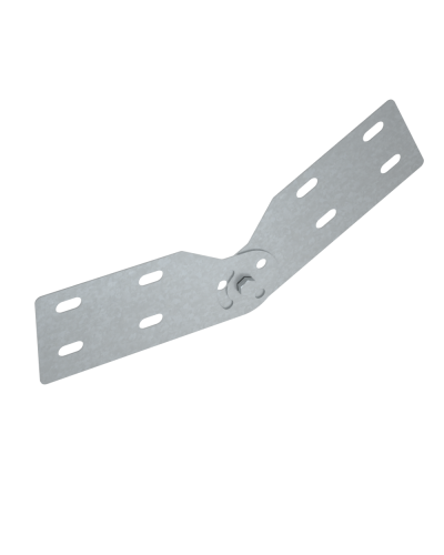 Шарнирный соединитель лестничного лотка 100 мм Быстрый монтаж КМ-Профиль (LSHS3) в Коврове Аксессуары для лотков Pintop.ru