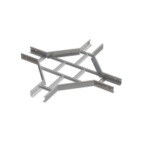 Х-разветвитель лестничный 80х300х1,2 мм HD N КМ-профиль (LXD80-300-1.2 HD N)