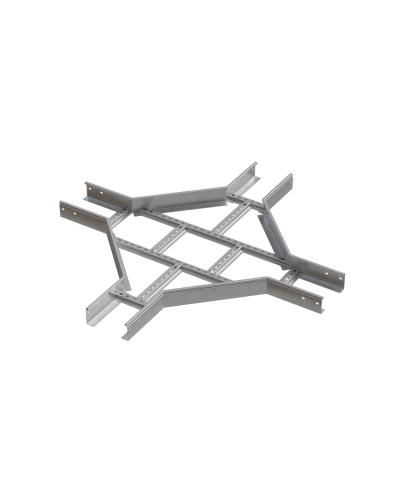 Х-разветвитель лестничный 80х700х2,0 мм N КМ-профиль (LXD80-700-2.0 N) в Коврове Аксессуары для лотков Pintop.ru