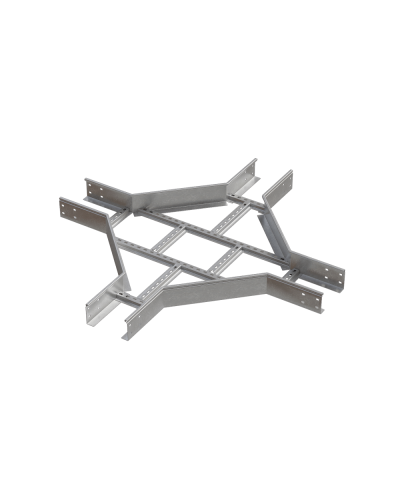 Х-разветвитель лестничный 100х300х1,5 мм INOX304 N КМ-Профиль (LXD100-300-1.5 INOX304 N) в Коврове Аксессуары для лотков Pintop.ru