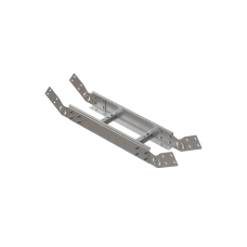 Вертикальный шарнирный угол 100х500х2,0 мм N КМ-профиль (LSHL100-500-2.0 N)