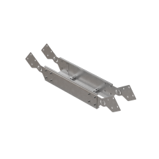 Вертикальный шарнирный угол 150х400х1,2 мм HD N КМ-профиль (LSHL150-400-1.2 HD N)