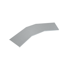 Крышка лестничного горизонтального угла 45 гр. 150 мм HD КМ-Профиль (KLGL45-150 HD)