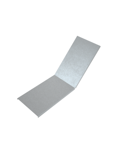 Крышка лестничного вертикального внутреннего угла 45 гр. 800 мм HD КМ-профиль (KLNL45-800 HD) в Коврове Аксессуары для лотков Pintop.ru