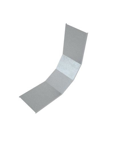 Крышка лестничного вертикального внутреннего угла 90 гр. 700 мм HD85 КМ-профиль (KLNL90-700 HD85) в Коврове Аксессуары для лотков Pintop.ru