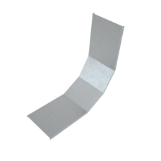 Крышка лестничного вертикального внутреннего угла 90 гр. 100 мм HD85 КМ-профиль (KLNL90-100 HD85)