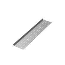 Дно лестничного лотка перфорированное 400х1,0 L2000 мм HD КМ-профиль (DLLP400-1.0-2000 HD)