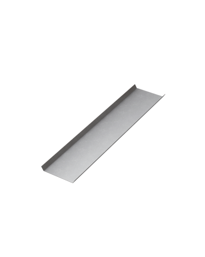 Дно лестничного лотка неперфорированное 400х1,0 L2500 мм HD КМ-профиль (DLL400-1.0-2500 HD) в Коврове Кабельные лотки Pintop.ru