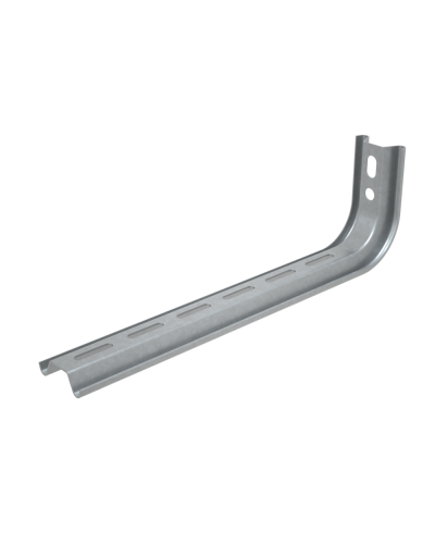 Консоль L-образная 400 мм INOX304 КМ-Профиль (KSL400 INOX304) в Коврове Аксессуары для лотков Pintop.ru