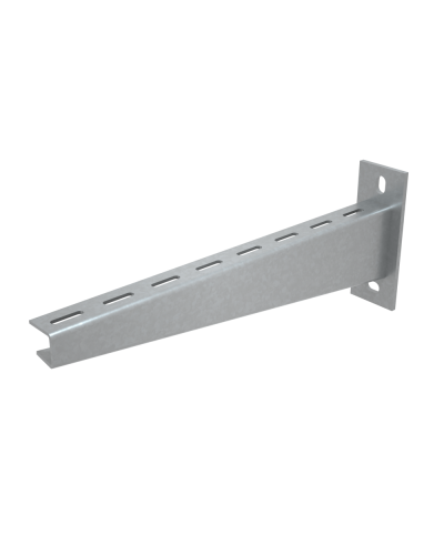 Консоль сварная усиленная тяжелая 200 мм INOX304 КМ-Профиль (KSUT200 INOX304) в Коврове Аксессуары для лотков Pintop.ru