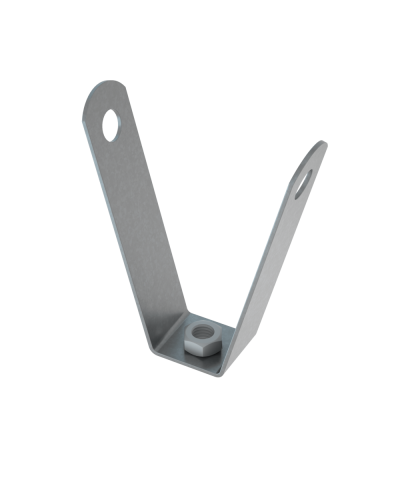 V-подвес для профнастила М10 КМ-Профиль (VPSM10) в Коврове Аксессуары для лотков Pintop.ru