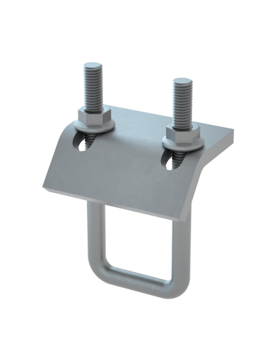 Зажим балочный усиленный 41 21-42 М8 КМ-Профиль (ZBU41 21-42 M8) в Коврове Крепеж Pintop.ru