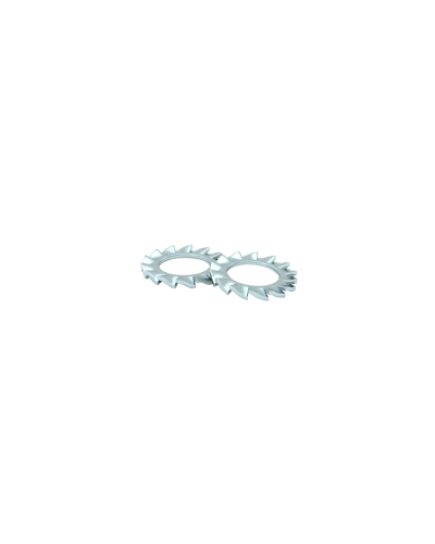 Шайба зубчатая М8 DIN 6798 A (упак. 200 шт) КМ-Профиль (SHZ8) в Коврове Аксессуары для лотков Pintop.ru