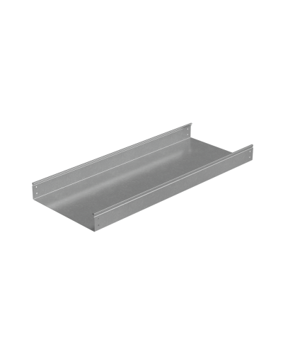 Лоток неперфорированный 80х400х1,2 L2000 мм Стандарт ПЛЮС INOX304 КМ-Профиль (LNEplus80-400-1.2-2000 INOX304) в Коврове Кабельные лотки Pintop.ru