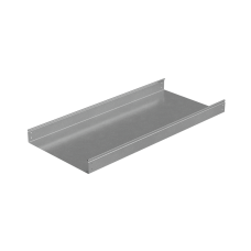 Лоток неперфорированный 80х500х1,0 L3000 мм "Стандарт ПЛЮС" INOX304 КМ-Профиль (LNEplus80-500-1.0-3000 INOX304)