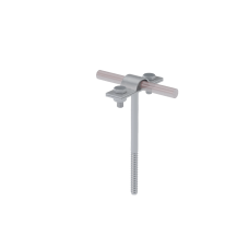 Держатель для прутка Ø 5-10 мм вкручиваемый L120 мм КМ-Профиль (DPV-L120-D5-10)