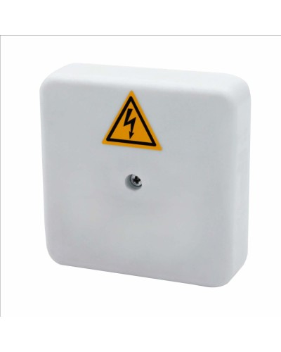 Коробка распределительная огнестойкая КРОПС-П0, IP41, габаритные размеры 75х75х20 мм, для кабелей сечением до 2,5 мм2, 6 клемм КМ-Профиль (FRJB-KM-P0-2.5-06-КРОПС-IP41) в Коврове Распределительные коробки Pintop.ru