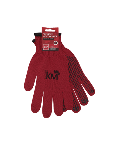 Защитные перчатки двухслойные модель 231 КМ-профиль (KM-GL-EXPERT-231) в Коврове Монтажные материалы Pintop.ru