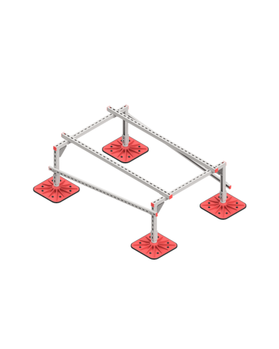 Опорная конструкция для установки оборудования TECHNORAPTOR FOOT 1000х1500 HD КМ-профиль (KM-TR-F-SSEI-1000-1500 HD) в Коврове Системы видеонаблюдения Pintop.ru
