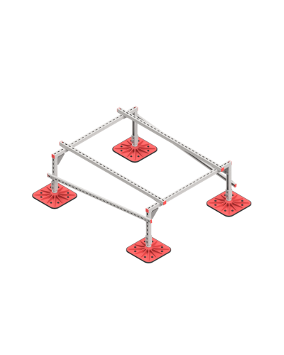 Опорная конструкция для установки оборудования TECHNORAPTOR FOOT 1200х1500 HD КМ-профиль (KM-TR-F-SSEI-1200-1500 HD) в Коврове Системы видеонаблюдения Pintop.ru