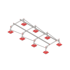 Опорная конструкция для установки оборудования TECHNORAPTOR FOOT 1500х4000 тип 2 КМ-профиль (KM-TR-F-SSEI-1500-4000-2)