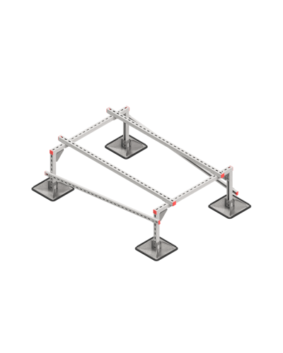 Опорная конструкция для установки оборудования TECHNORAPTOR STEELFOOT 1000х1500 КМ-профиль (KM-TR-STF-SSEI-1000-1500) в Коврове Системы видеонаблюдения Pintop.ru