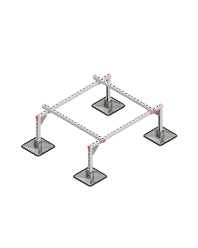 Опорная конструкция для установки оборудования TECHNORAPTOR STEELFOOT 1200х1000 КМ-профиль (KM-TR-STF-SSEI-1200-1000) в Коврове Системы видеонаблюдения Pintop.ru