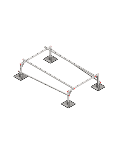 Опорная конструкция для установки оборудования TECHNORAPTOR STEELFOOT 1200х2000 тип 1 HD КМ-профиль (KM-TR-STF-SSEI-1200-2000-1 HD) в Коврове Системы видеонаблюдения Pintop.ru