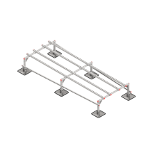 Опорная конструкция для установки оборудования TECHNORAPTOR STEELFOOT 1200х3000 тип 2 HD КМ-профиль (KM-TR-STF-SSEI-1200-3000-2 HD)
