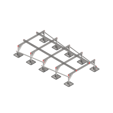 Опорная конструкция для установки оборудования TECHNORAPTOR STEELFOOT 1500х3000 тип 3 КМ-профиль (KM-TR-STF-SSEI-1500-3000-3)