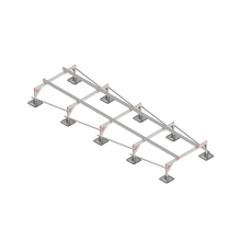 Опорная конструкция для установки оборудования TECHNORAPTOR STEELFOOT 1500х5000 КМ-профиль (KM-TR-STF-SSEI-1500-5000)