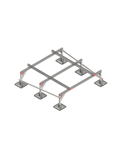 Опорная конструкция для установки оборудования TECHNORAPTOR STEELFOOT 1800х1800 КМ-профиль (KM-TR-STF-SSEI-1800-1800) в Коврове Системы видеонаблюдения Pintop.ru