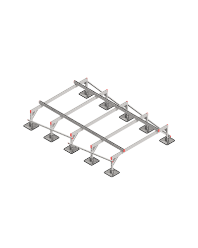 Опорная конструкция для установки оборудования TECHNORAPTOR STEELFOOT 2000х3000 тип 2 HD КМ-профиль (KM-TR-STF-SSEI-2000-3000-2 HD) в Коврове Системы видеонаблюдения Pintop.ru