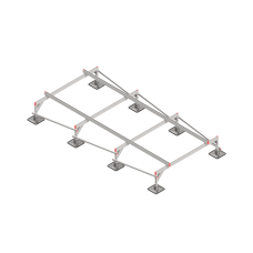 Опорная конструкция для установки оборудования TECHNORAPTOR STEELFOOT 2000х4000 HD КМ-профиль (KM-TR-STF-SSEI-2000-4000 HD)