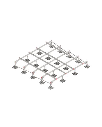 Опорная конструкция для установки оборудования TECHNORAPTOR STEELFOOT 3500х3500 HD КМ-профиль (KM-TR-STF-SSEI-3500-3500 HD) в Коврове Системы видеонаблюдения Pintop.ru