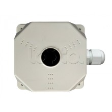 Монтажная коробка Магнито-контакт "МК+Видео Люкс" белая с гермовводом