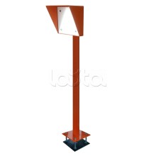 Стойка для считывателя Аякс 150х150 мм, оранжевая, Базовая, прямая