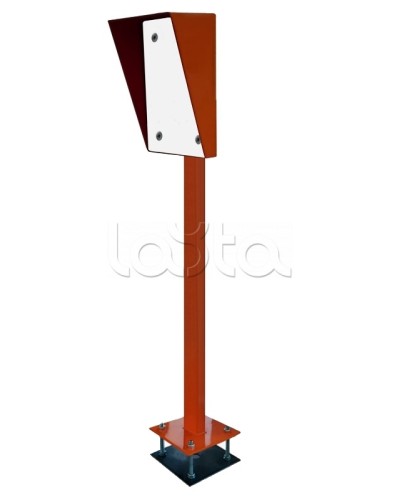 Стойка для считывателя Аякс 300х400 мм, черная, Базовая, прямая в Коврове Дополнительное оборудование для СКУД Pintop.ru