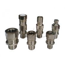 Металлический кабельный ввод взрывозащищённый Магнито-Контакт ВН20 Мр20 (под металлорукав Ø20) 1ExdIICGb/1ExeIIСGb/0ExiaIICGa/2ExnRIIGc/ExtaIIICDa