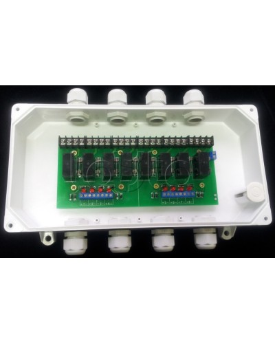 Устройство управления и коммутации Магнито-Контакт УУК-24-08 в Коврове Модули сопряжения Pintop.ru