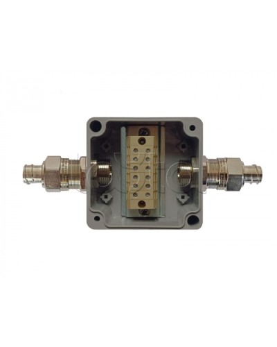 G366 А МВ (ввод провода в металлорукаве Ду15) К АЯКС IP66/IP65, 82x80x55 Магнито-контакт в Коврове Распределительные коробки Pintop.ru