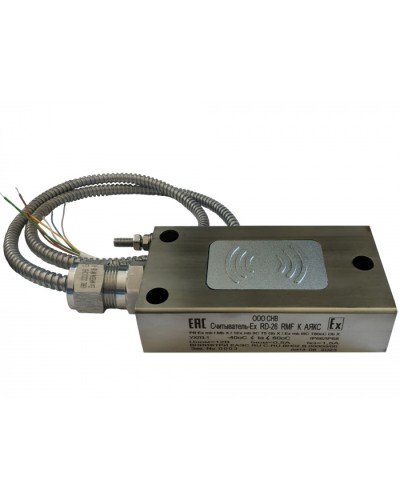 Считыватель-Ех взрывозащищённый RD 26-RMF-КМ8 АЯКС маркировка взрывозащиты 1Ex mb IIC T5 Gb X/ Ex mb IIIC T80°C Db X/PB Ex mb I Mb X Магнито-Контакт в Коврове Считыватели Pintop.ru