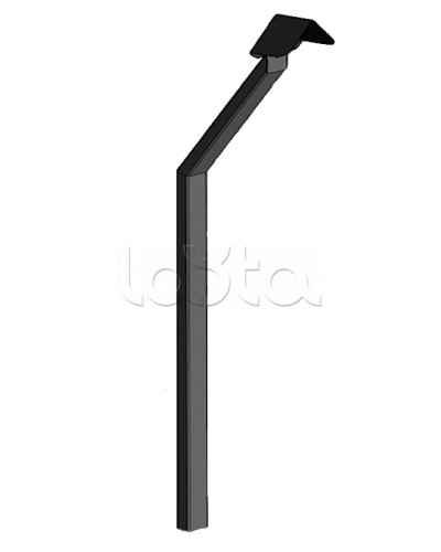 Стойка кнопки выхода Аякс наклонная исп.02 (в землю), черная Магнито-контакт в Коврове Дополнительное оборудование для ОПС Pintop.ru