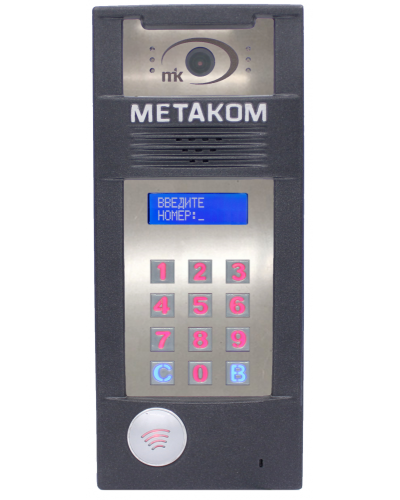 Блок вызова Метаком MК2018-MFCGVS в Коврове Вызывные IP панели Pintop.ru