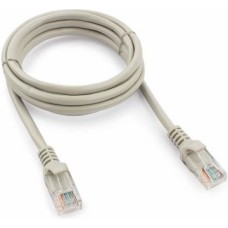 Патч-корд медный F/UTP, категория 5e, 26 AWG (0,48 мм), экранированный, LSZH, серый, 2 м